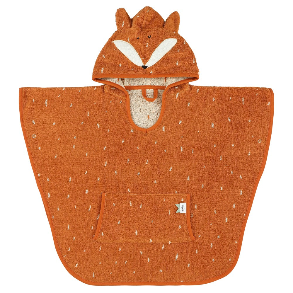 Trixie Baby kapuutsiga laste vanniponcho - Mr Fox