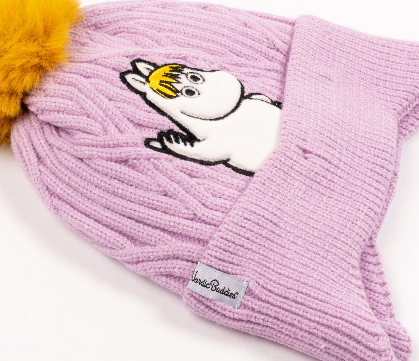 Moomin by NordicBuddies "Tuslikupreili" Talve Tutimüts Lastele - Lilla