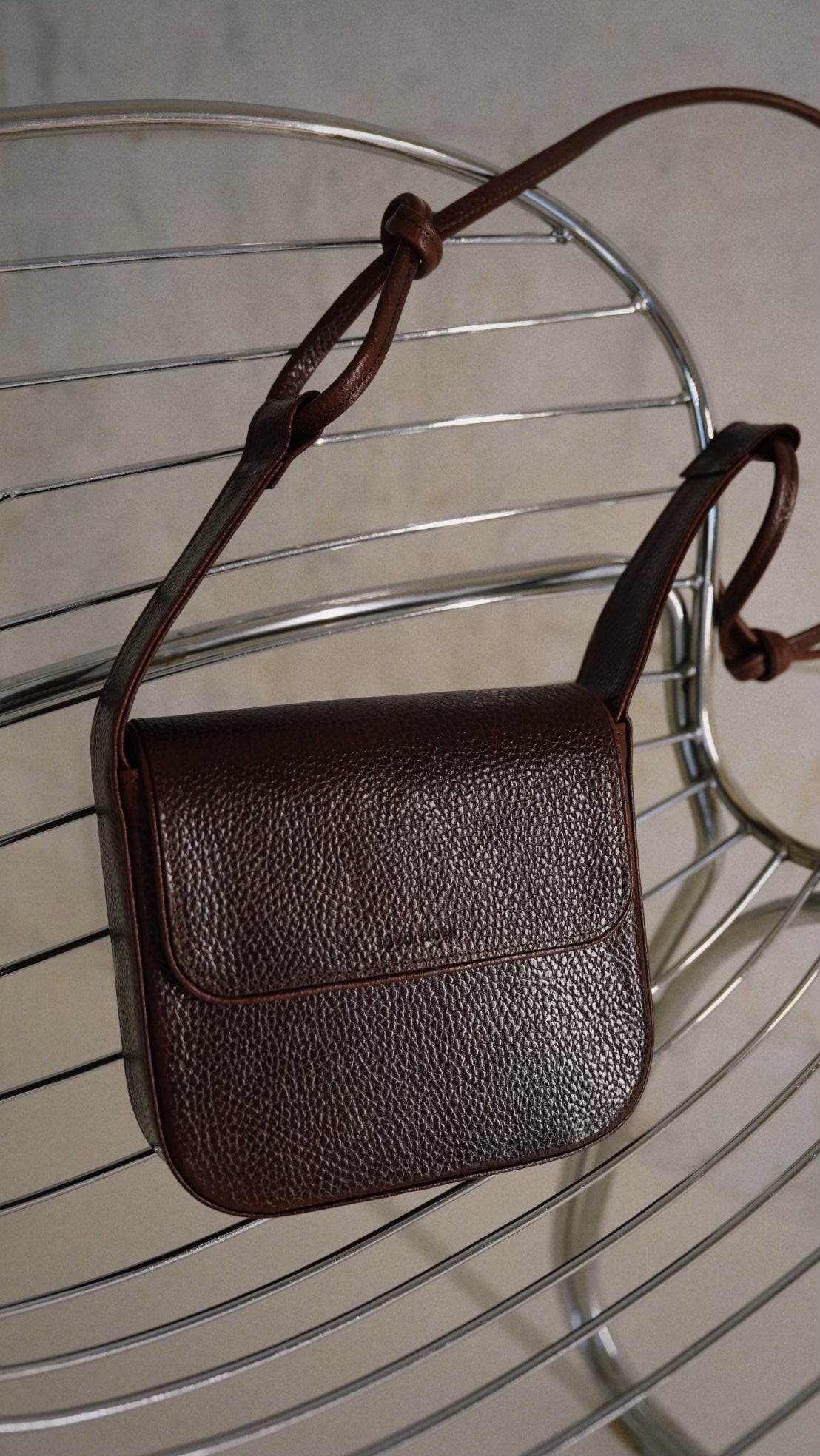 Crossbody Bag MUSA - Brown