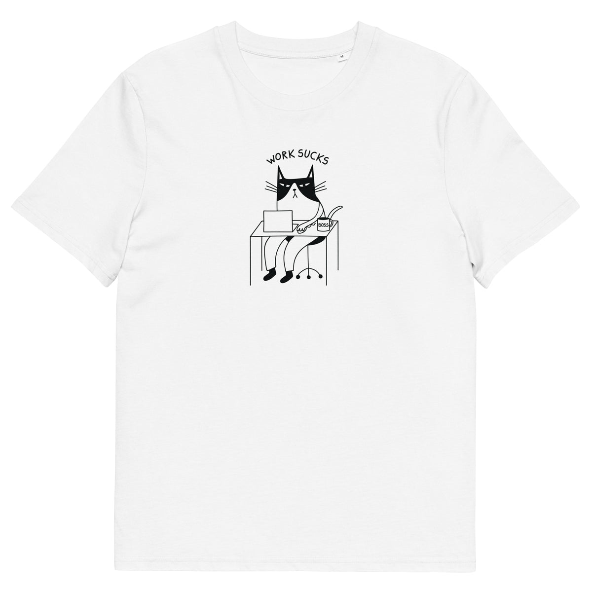HILP unisex Work Sucks T-särk