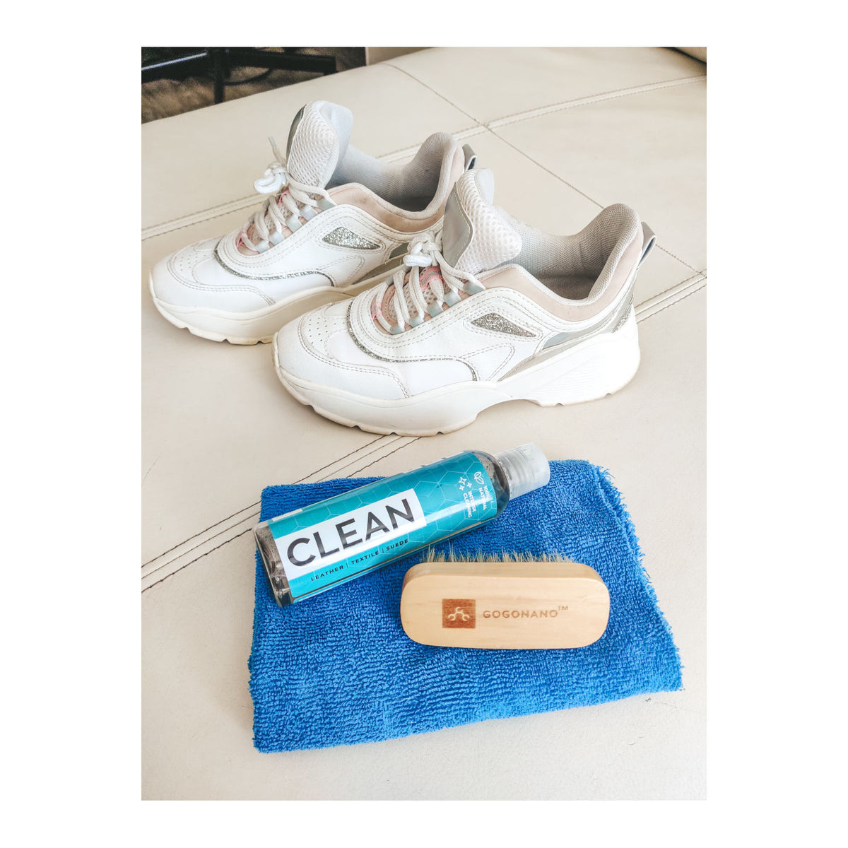 GoGoNano keskkonnasõbralik jalanõude puhastusgeel "Clean", 150 ml