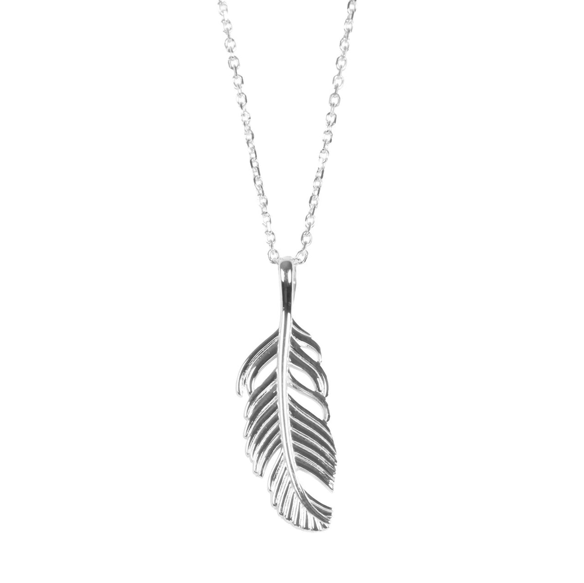 MyaMoon 925 proovi hõbedast kaelakee "Aether Feather L"