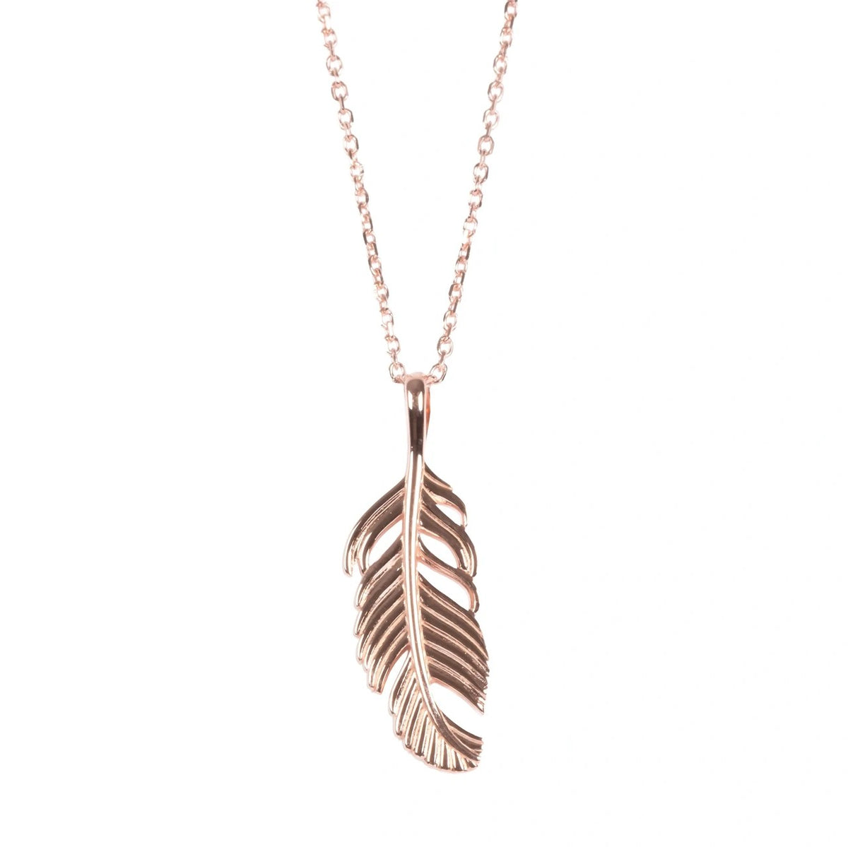 MyaMoon 925 proovi hõbedast kaelakee "Aether Feather L"
