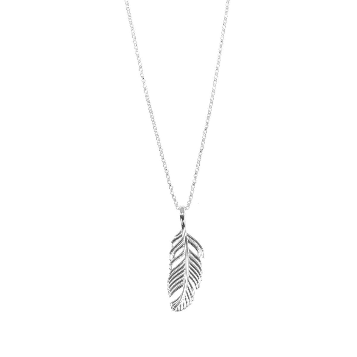 MyaMoon hõbedast kaelakee "Aether Feather S"