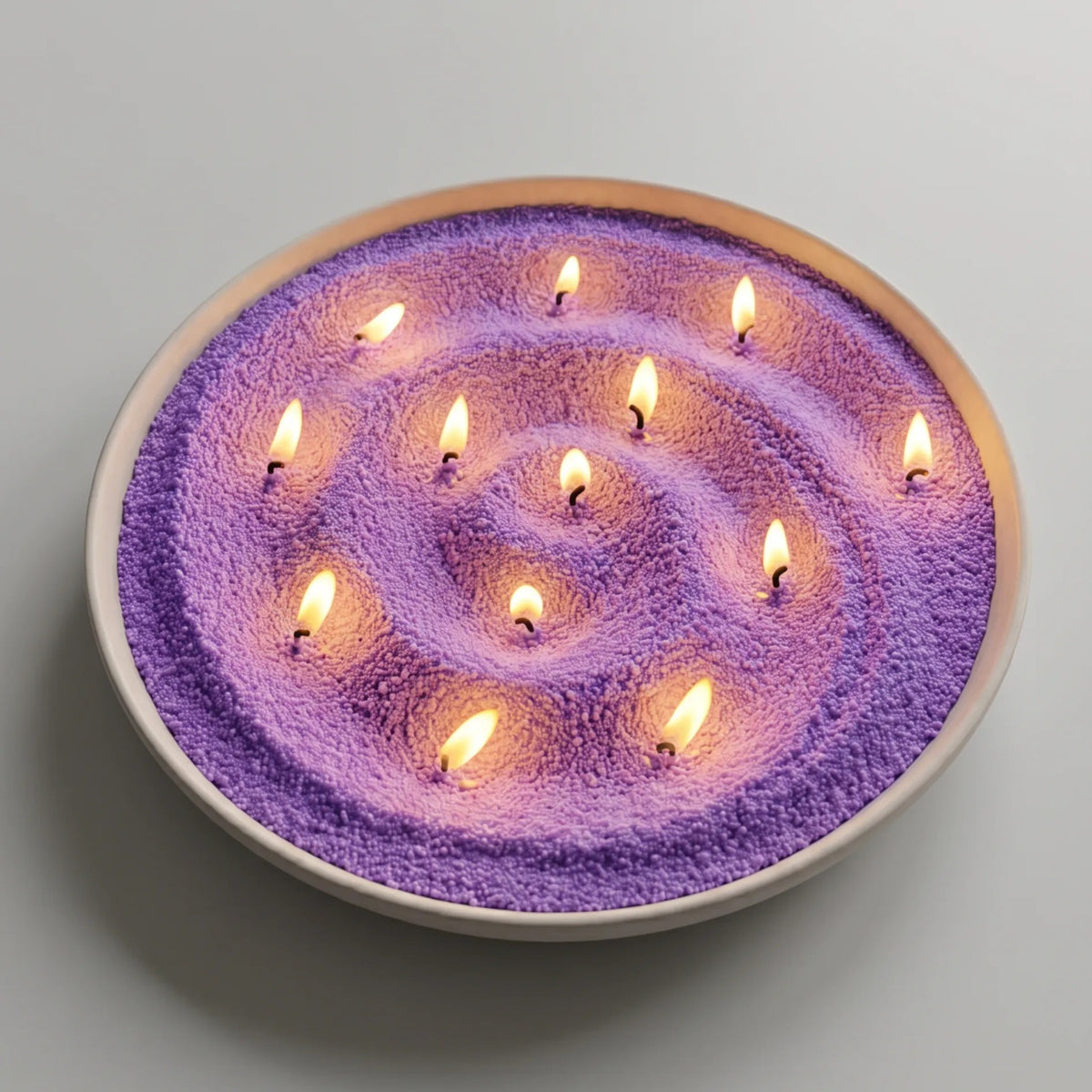 Candledust lõhnatu küünlaliiv - Ametüst, 1 kg