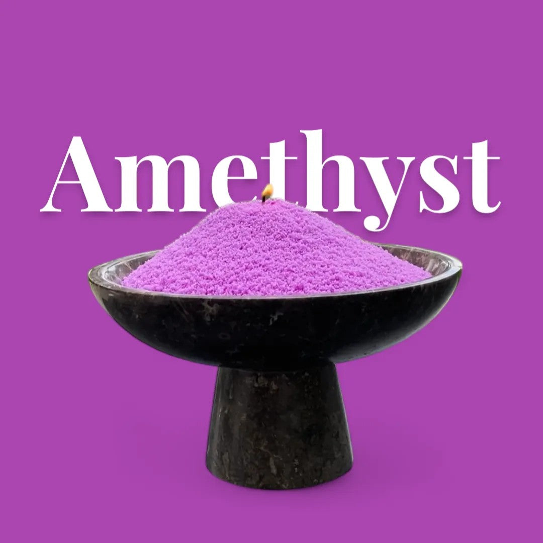 Candledust lõhnatu küünlaliiv - Ametüst, 1 kg