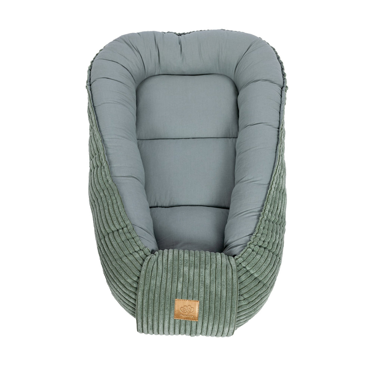 MeowBaby® beebipesa magamiseks - Oliivroheline