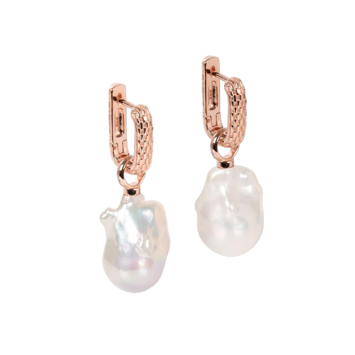MyaMoon barokkpärlitega kõrvarõngad "Baroque Pearl L"