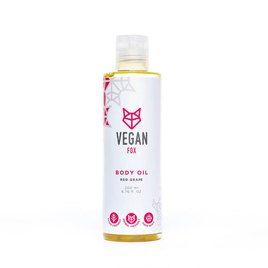 Vegan Fox Red Grape -vartaloöljy, 200 ml