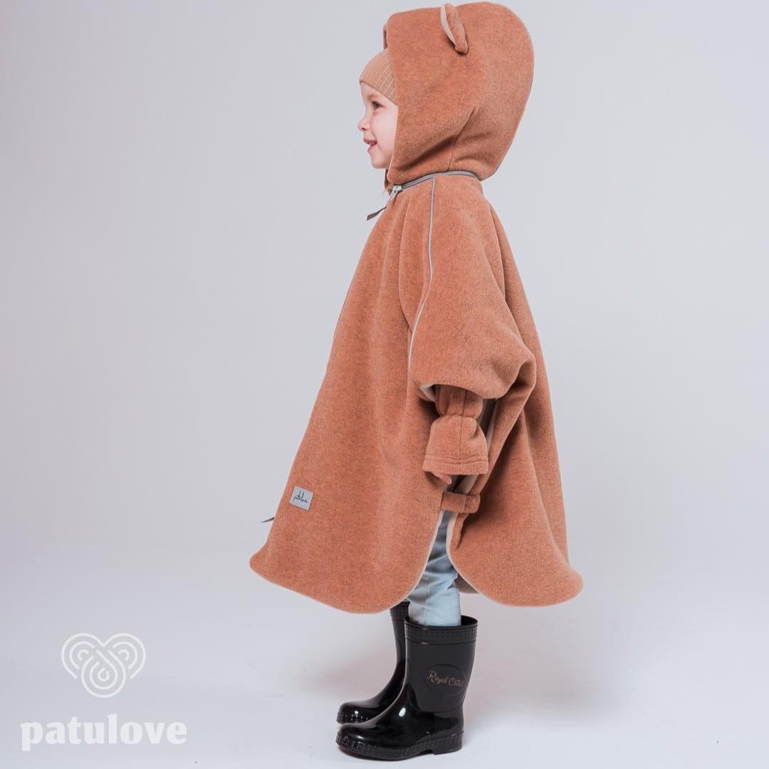 Patulove laste autoponcho - Fox