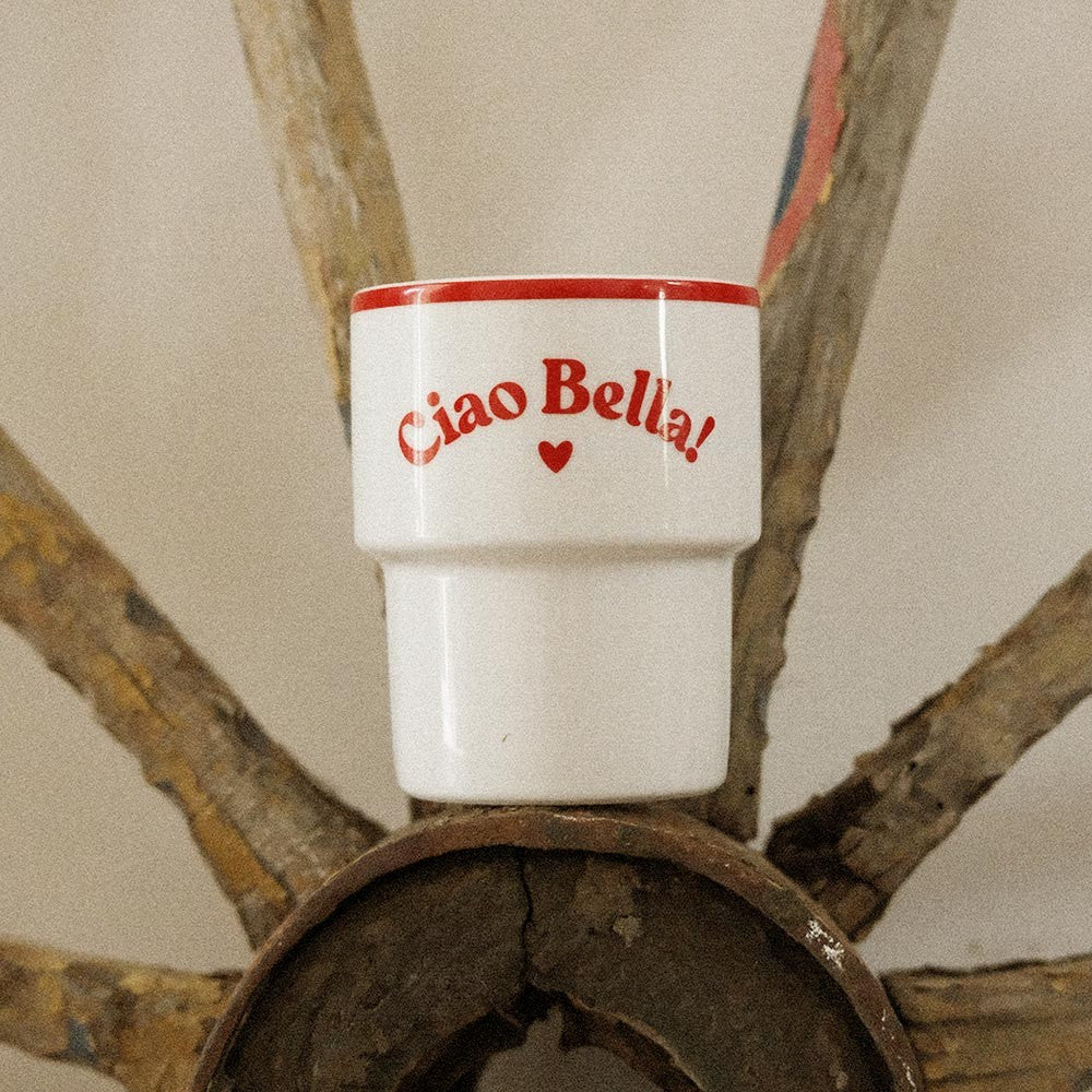 Terra Mamma keraamiline kruus "Ciao Bella!"