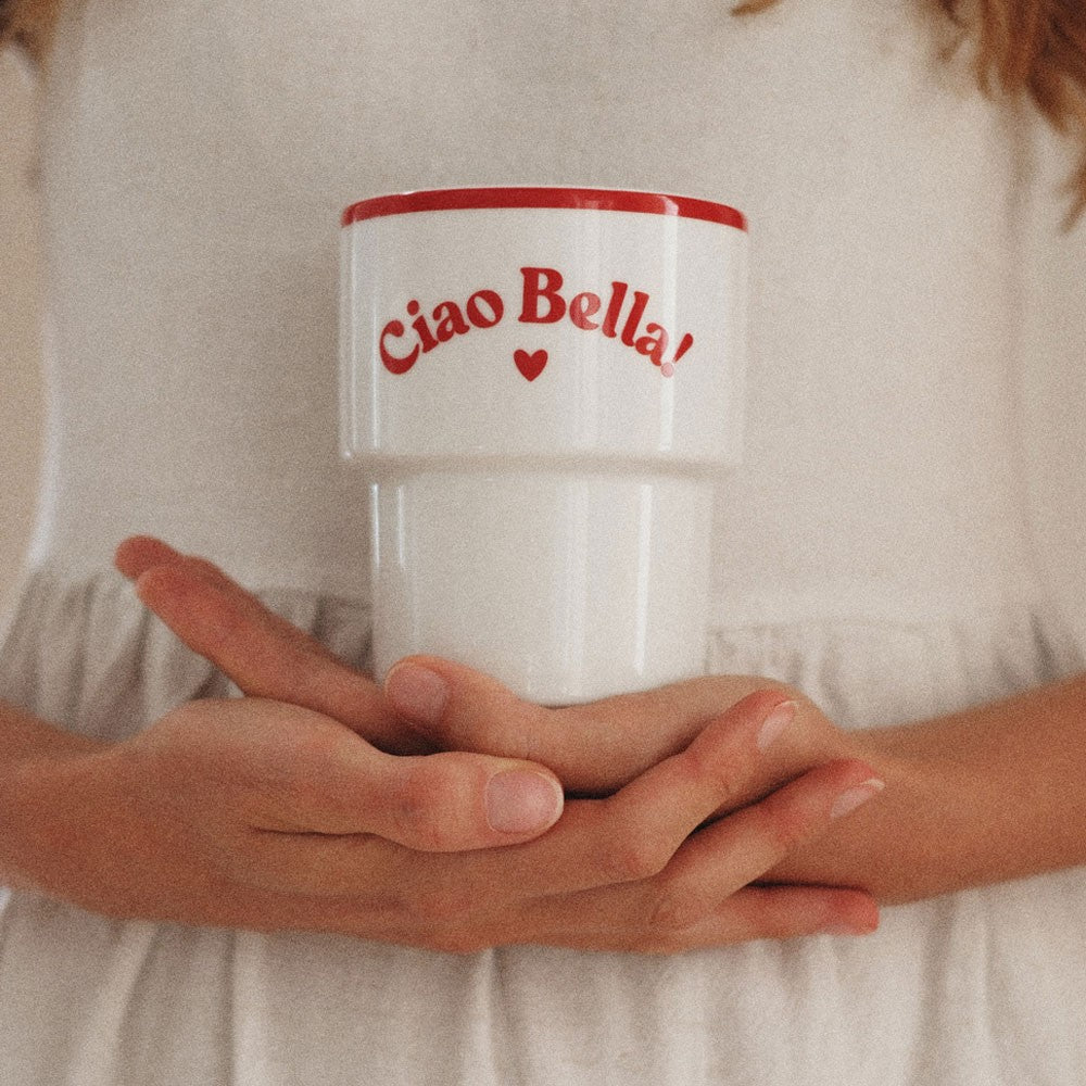 Terra Mamma keraamiline kruus "Ciao Bella!"
