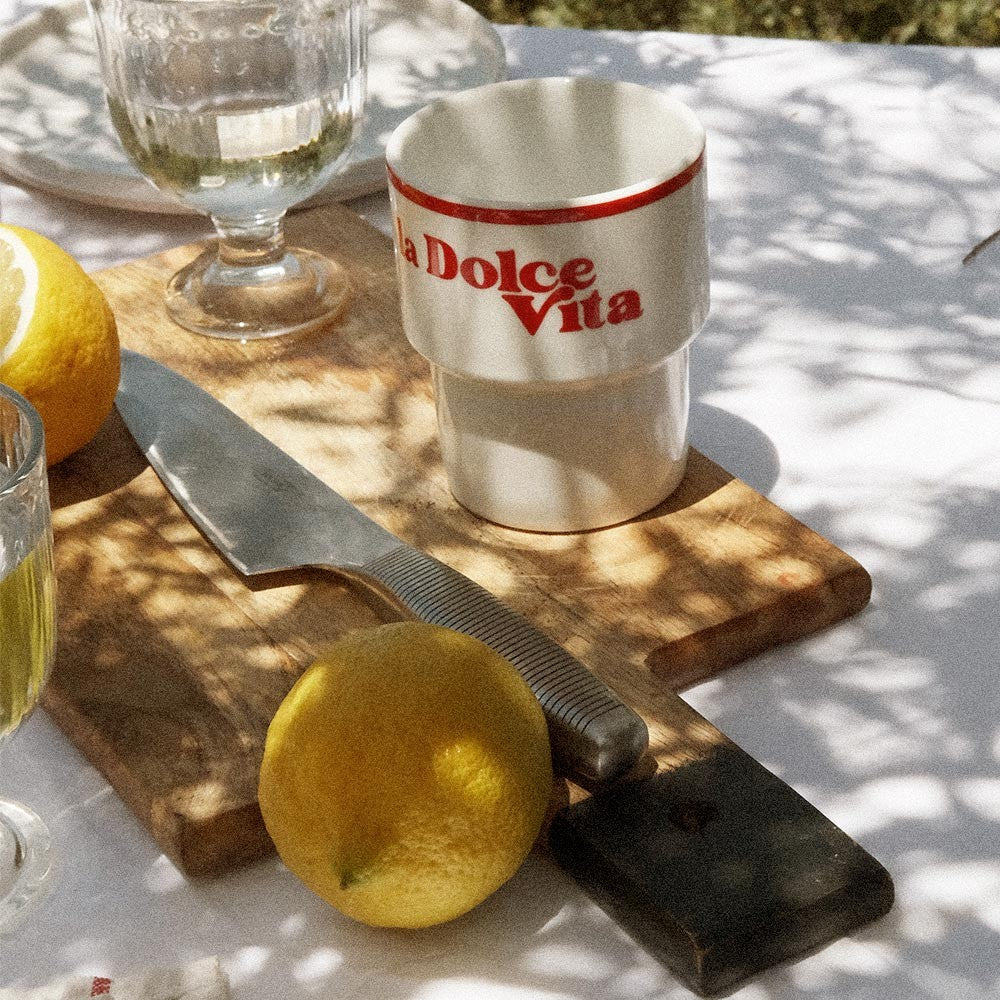 Terra Mamma keraamiline kruus "La Dolce Vita"
