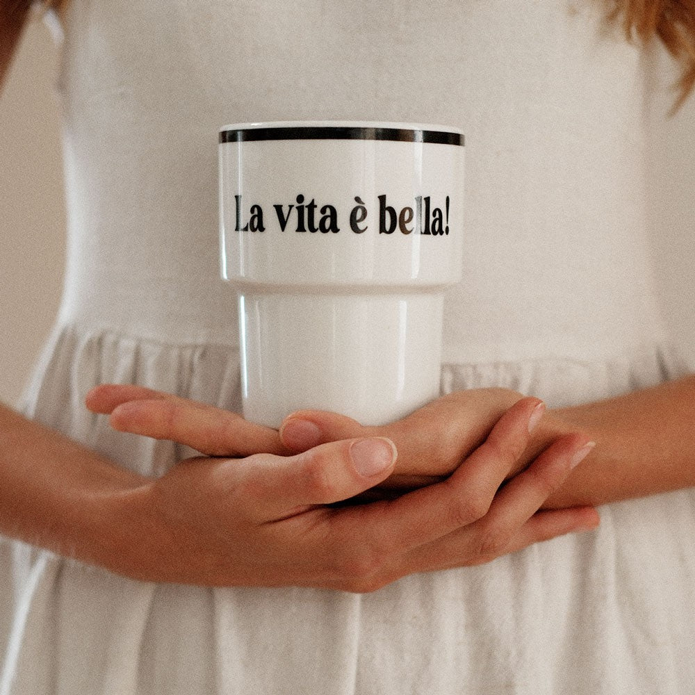 Terra Mamma keraamiline kruus "La Vita e Bella"