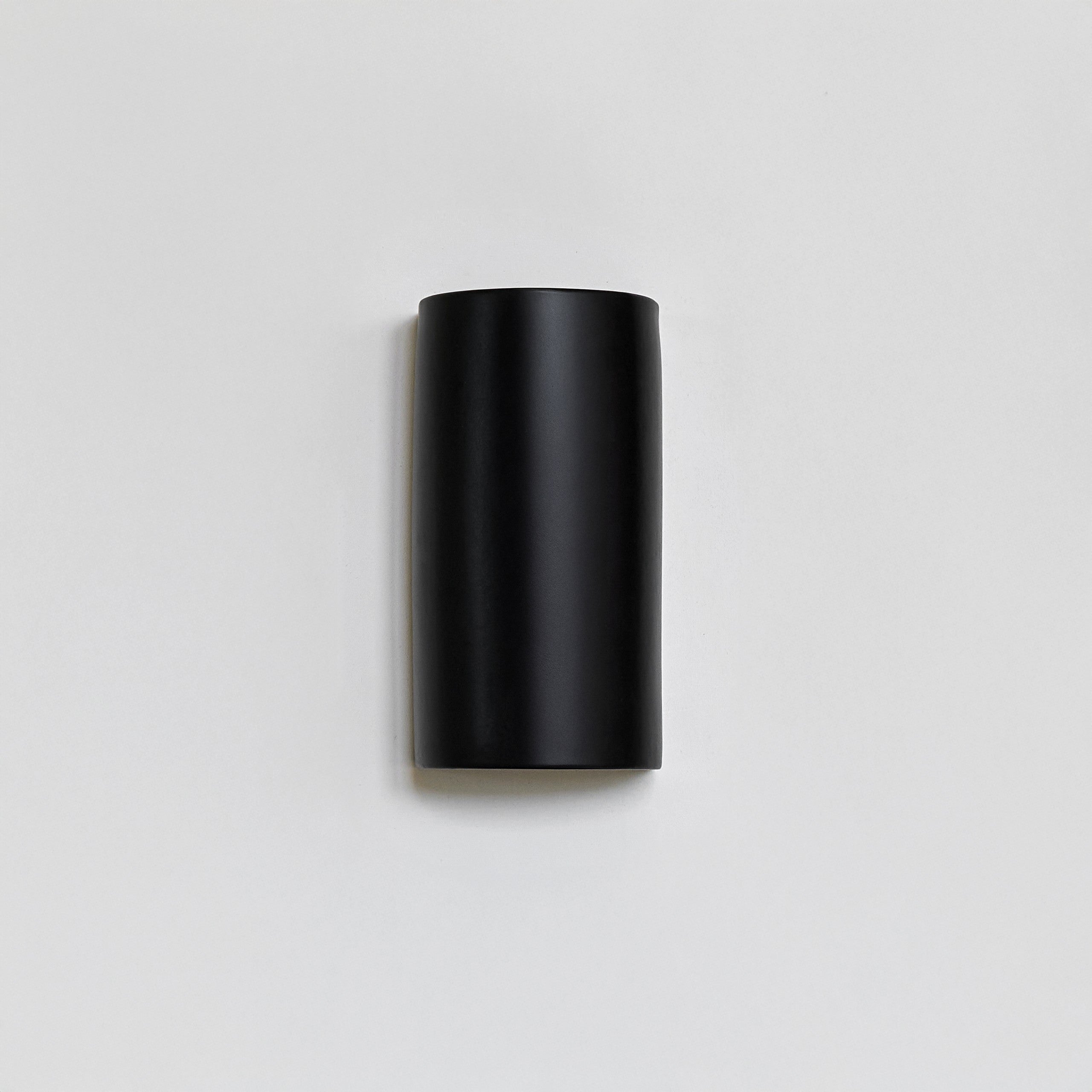 Ceramic wall light CURVE - Black