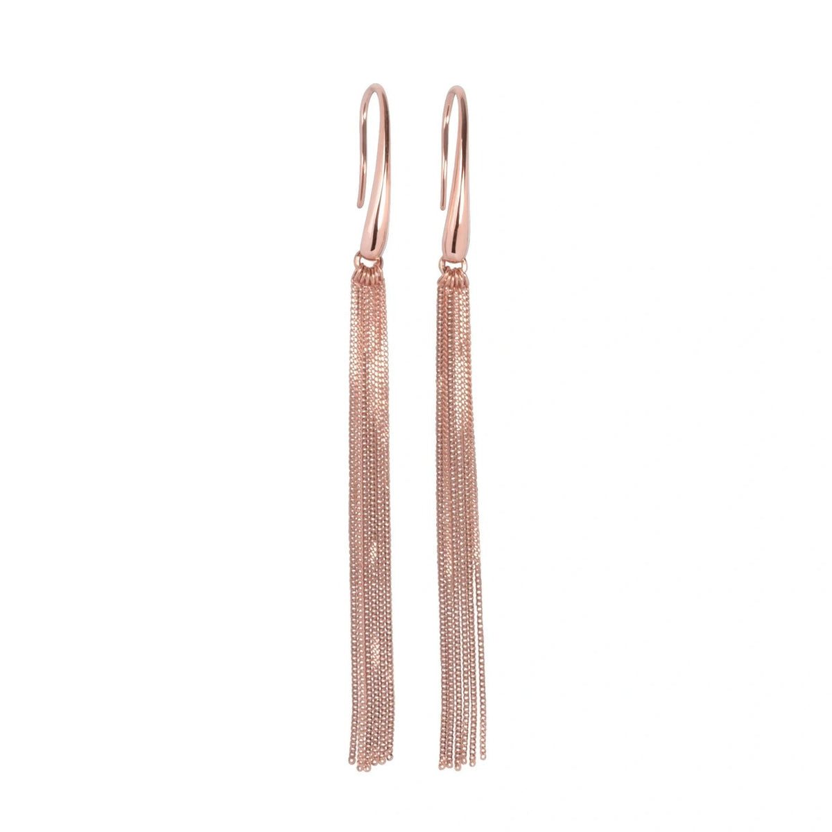 MyaMoon "Cherie L-Tassel" tutiga kõrvarõngad – 925 hõbe, 9 cm