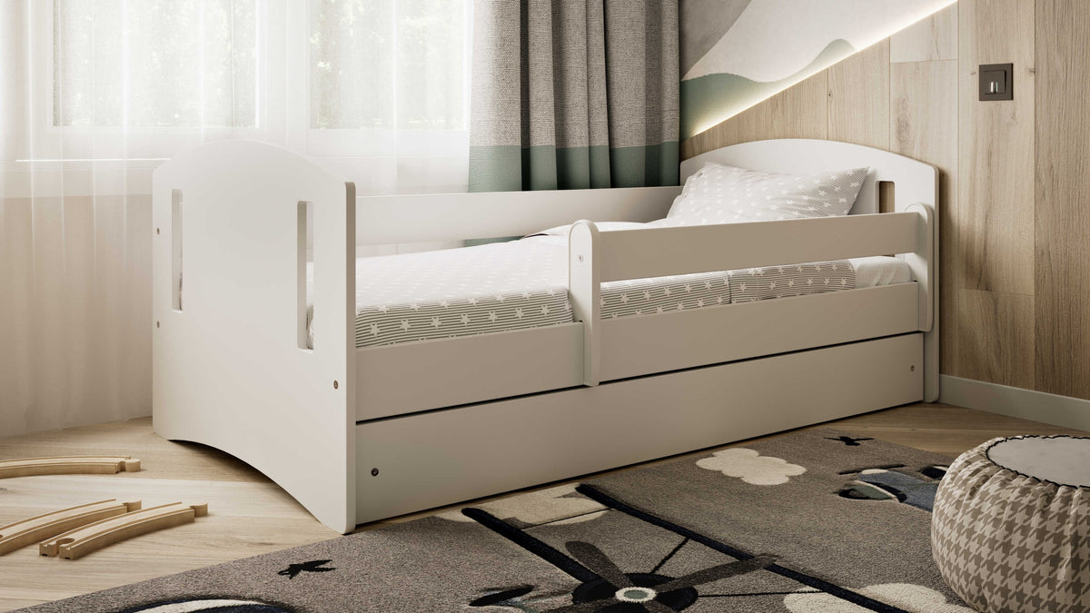 Kocot Kids laste voodi "Classic 2" - Valge
