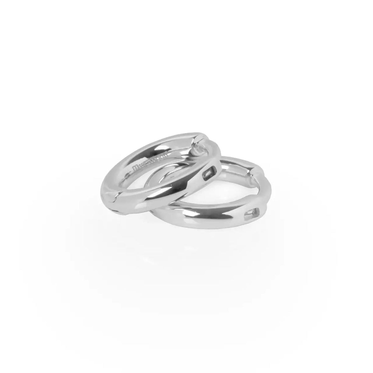 MyaMoon "Classy Small Hoops" kõrvarõngad – 925 hõbe, roodiumi või roosa kullaga, 14 mm