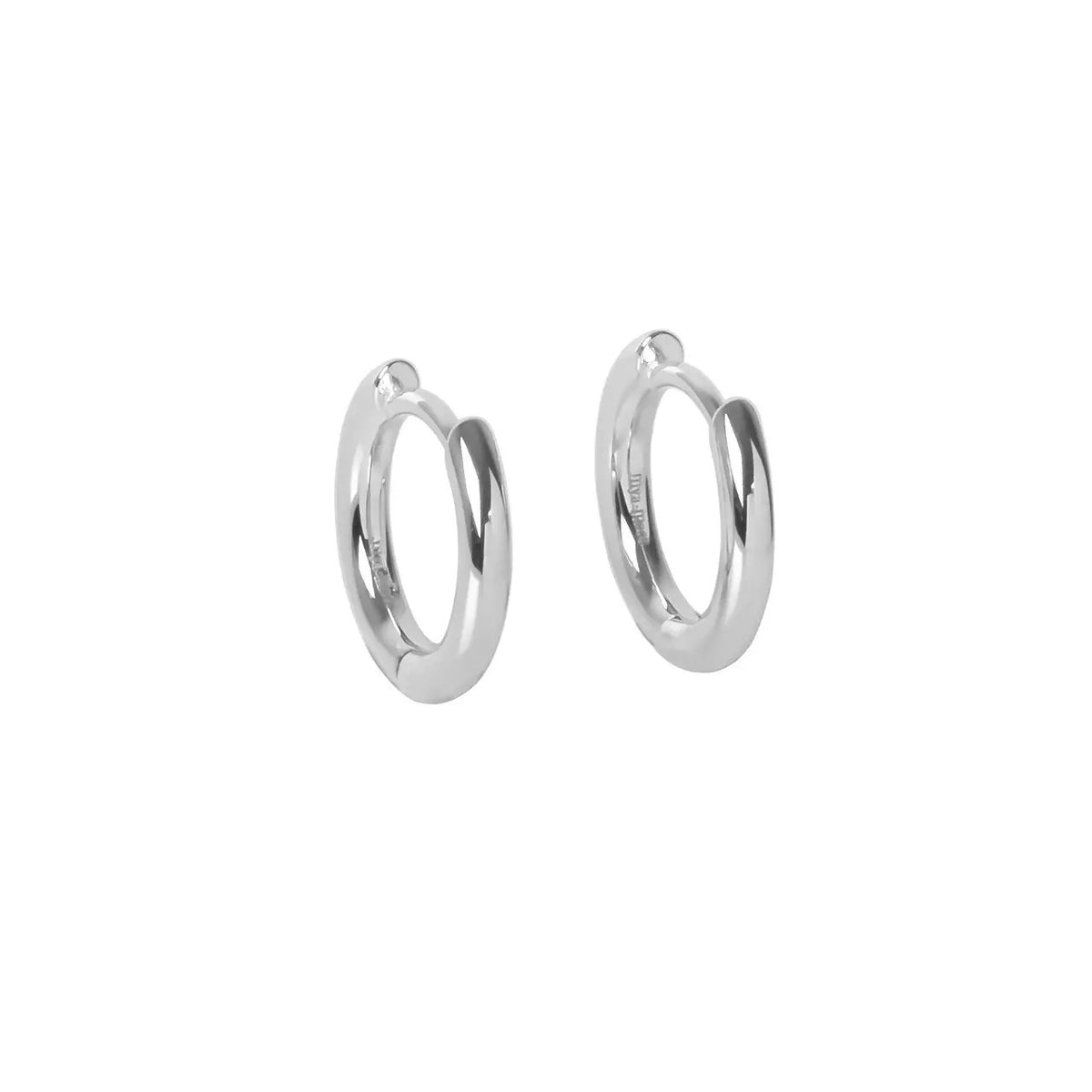 MyaMoon "Classy Small Hoops" kõrvarõngad – 925 hõbe, roodiumi või roosa kullaga, 14 mm