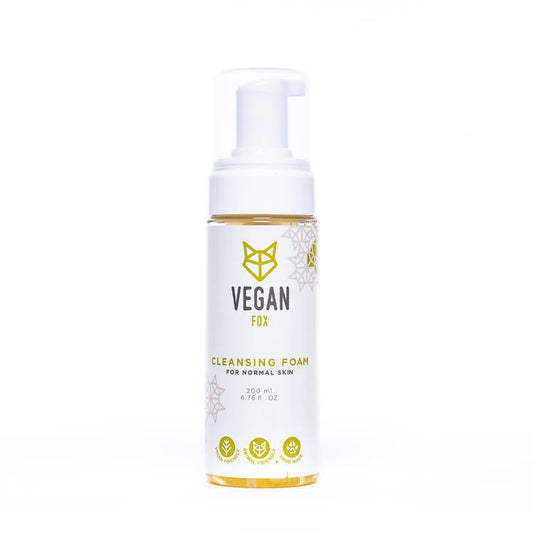 Vegan Fox Näopuhastusvaht Normaalsele Nahale, 200 ml