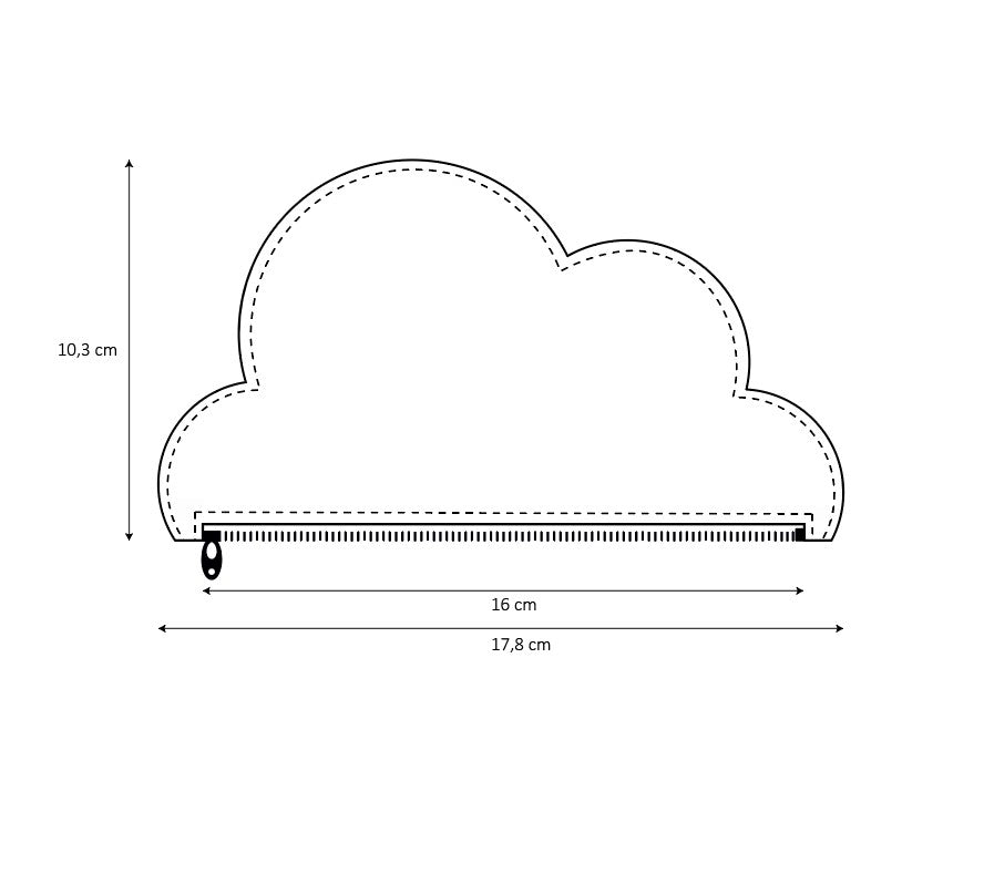 Tairi Roosve Nahast Rahakott "Cloud" - Kuld