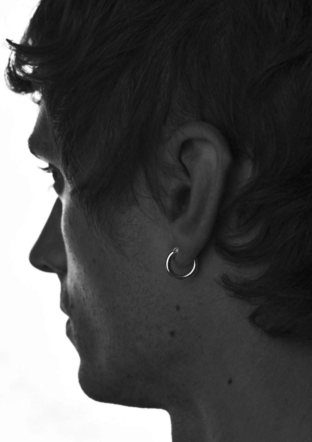 NO MORE "Ella" rõngaskõrvarõngad - Hõbe