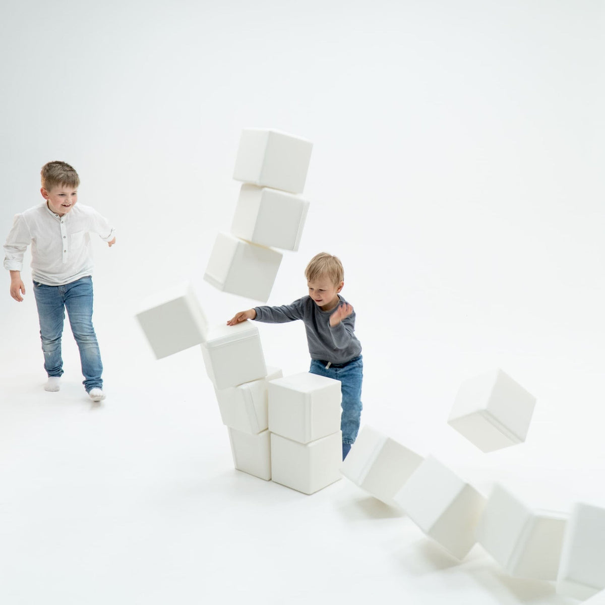 IGLU vahtmaterjalist laste ehitusklots "Mega Cube" - Elevandiluu