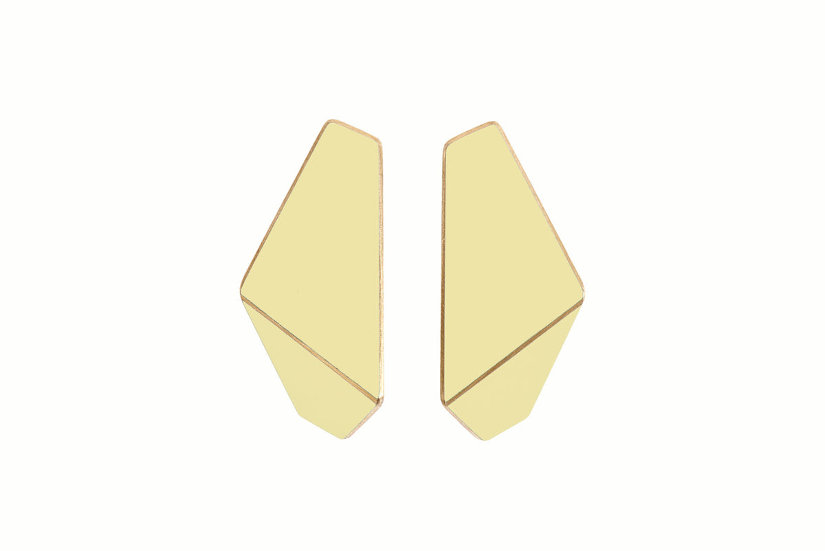 Lisa Kroeber Jewellery FOLDED SLIM kõrvarõngad