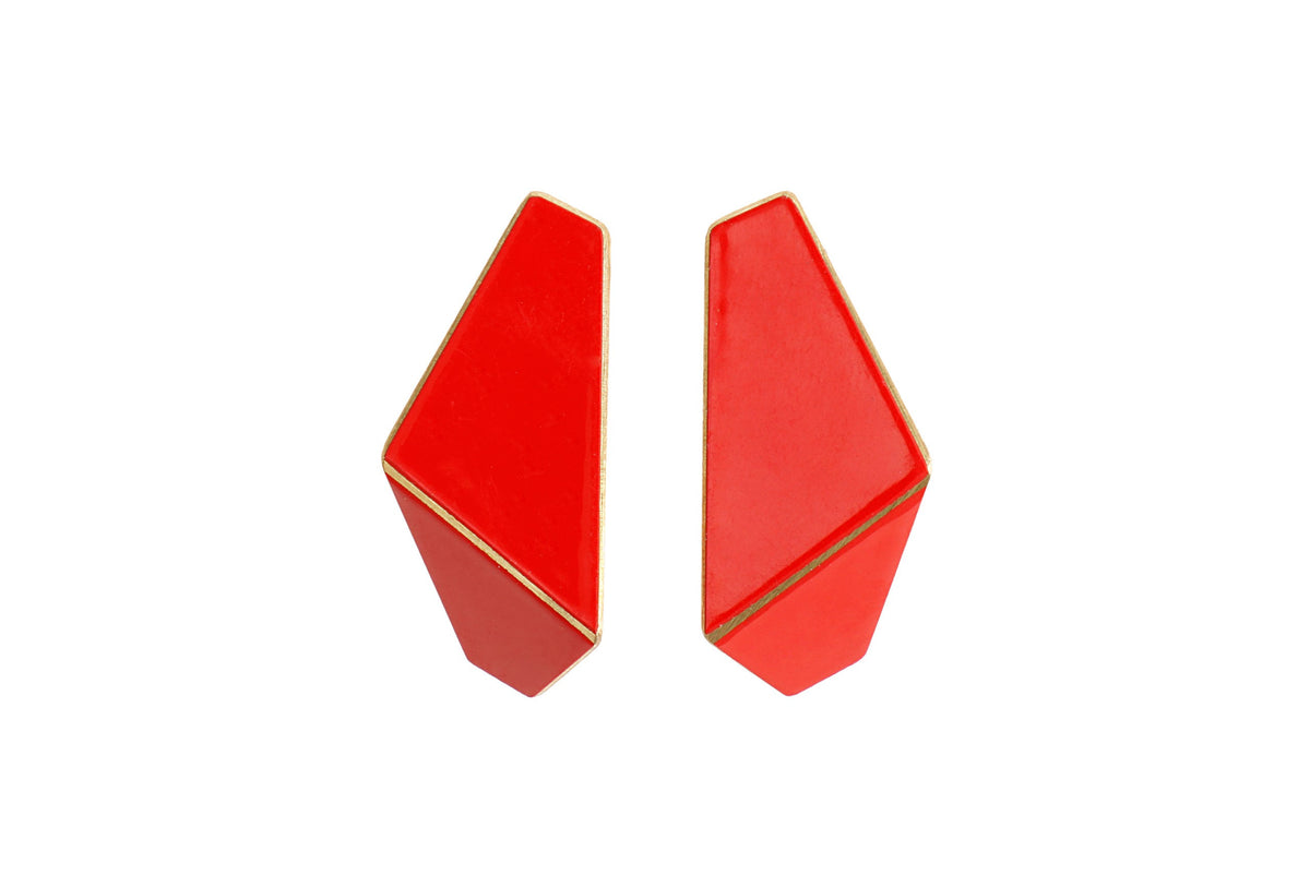 Lisa Kroeber Jewellery FOLDED SLIM kõrvarõngad