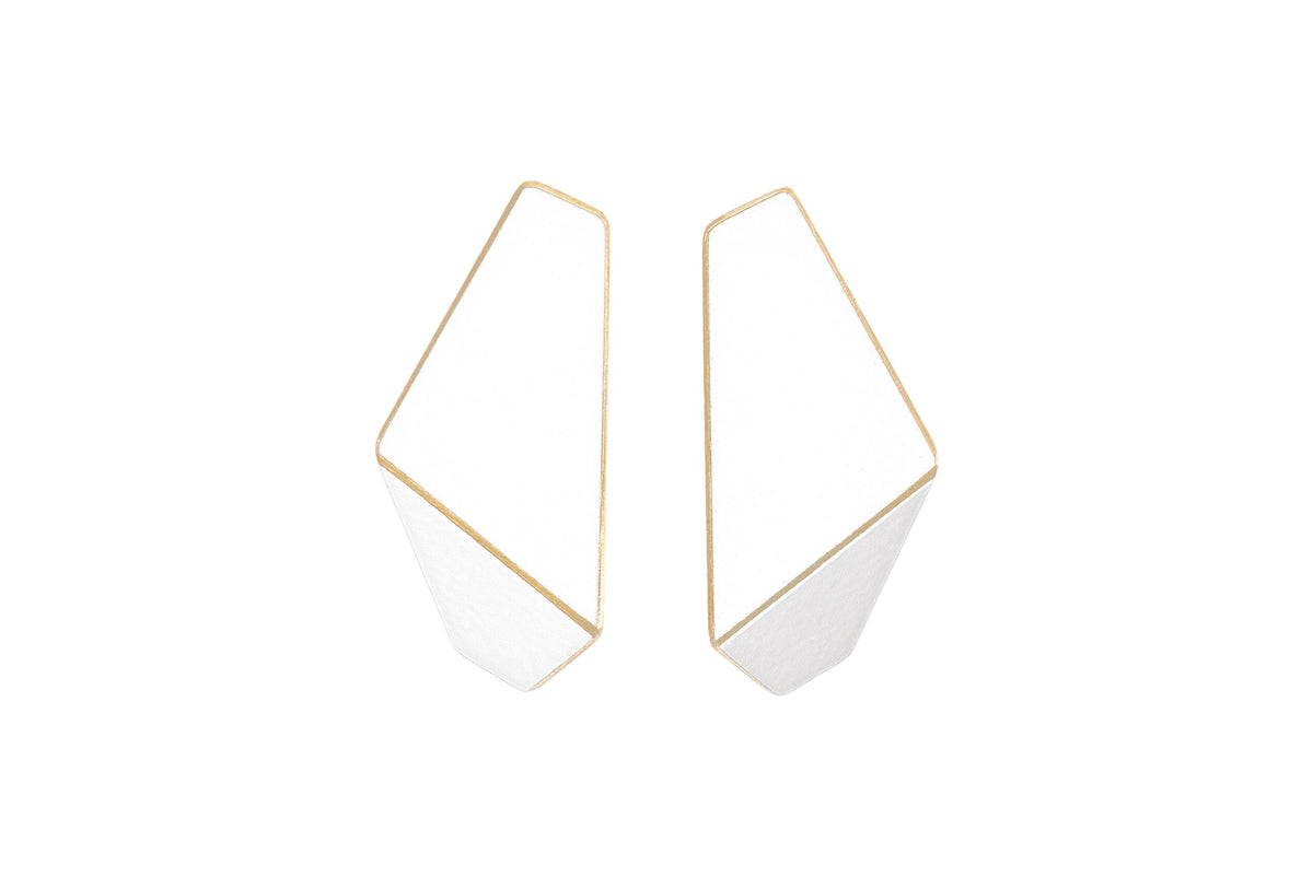 Lisa Kroeber Jewellery FOLDED SLIM kõrvarõngad