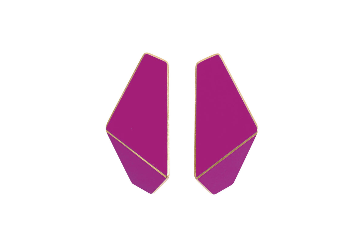 Lisa Kroeber Jewellery FOLDED SLIM kõrvarõngad