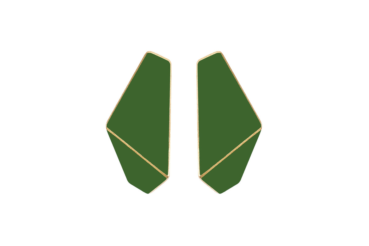 Lisa Kroeber Jewellery FOLDED SLIM kõrvarõngad