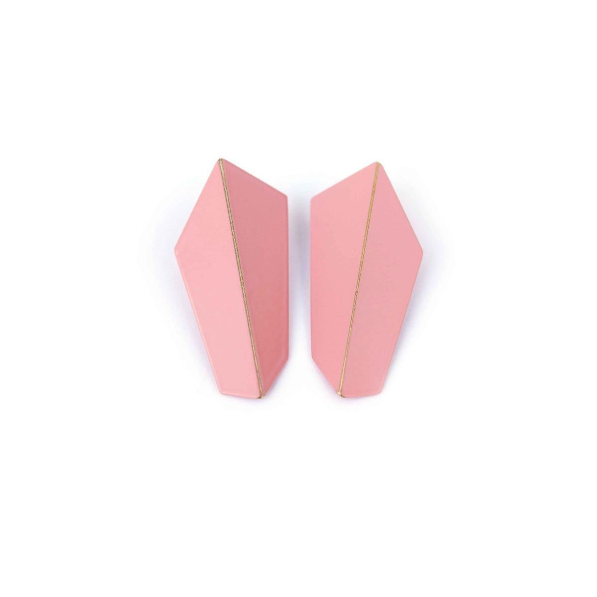 Lisa Kroeber Jewellery FOLDED VERTICAL kõrvarõngad