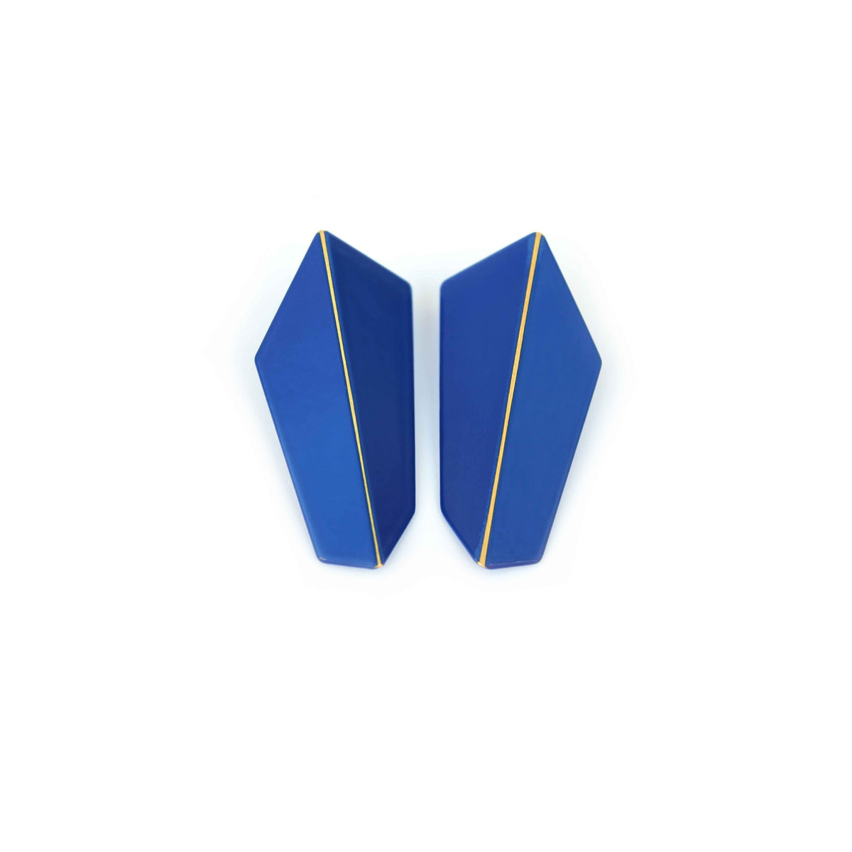 Lisa Kroeber Jewellery FOLDED VERTICAL kõrvarõngad