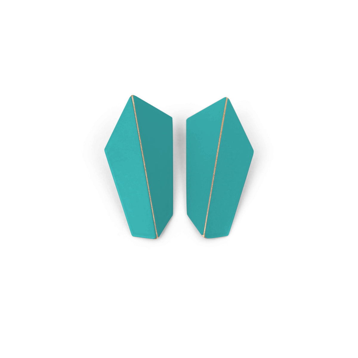 Lisa Kroeber Jewellery FOLDED VERTICAL kõrvarõngad