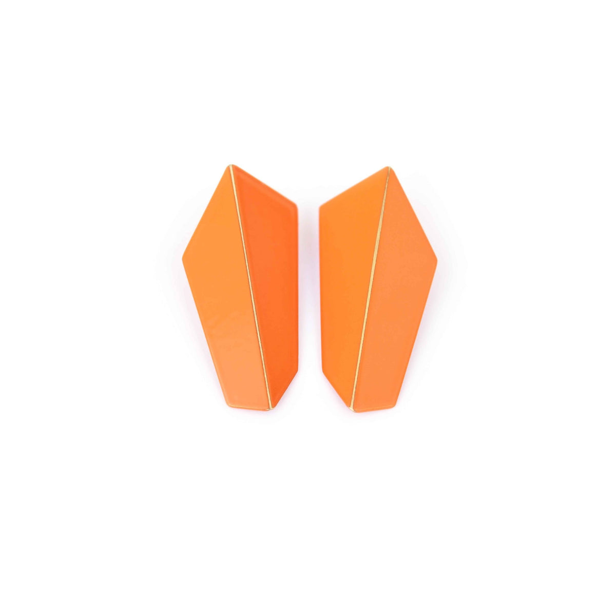 Lisa Kroeber Jewellery FOLDED VERTICAL kõrvarõngad