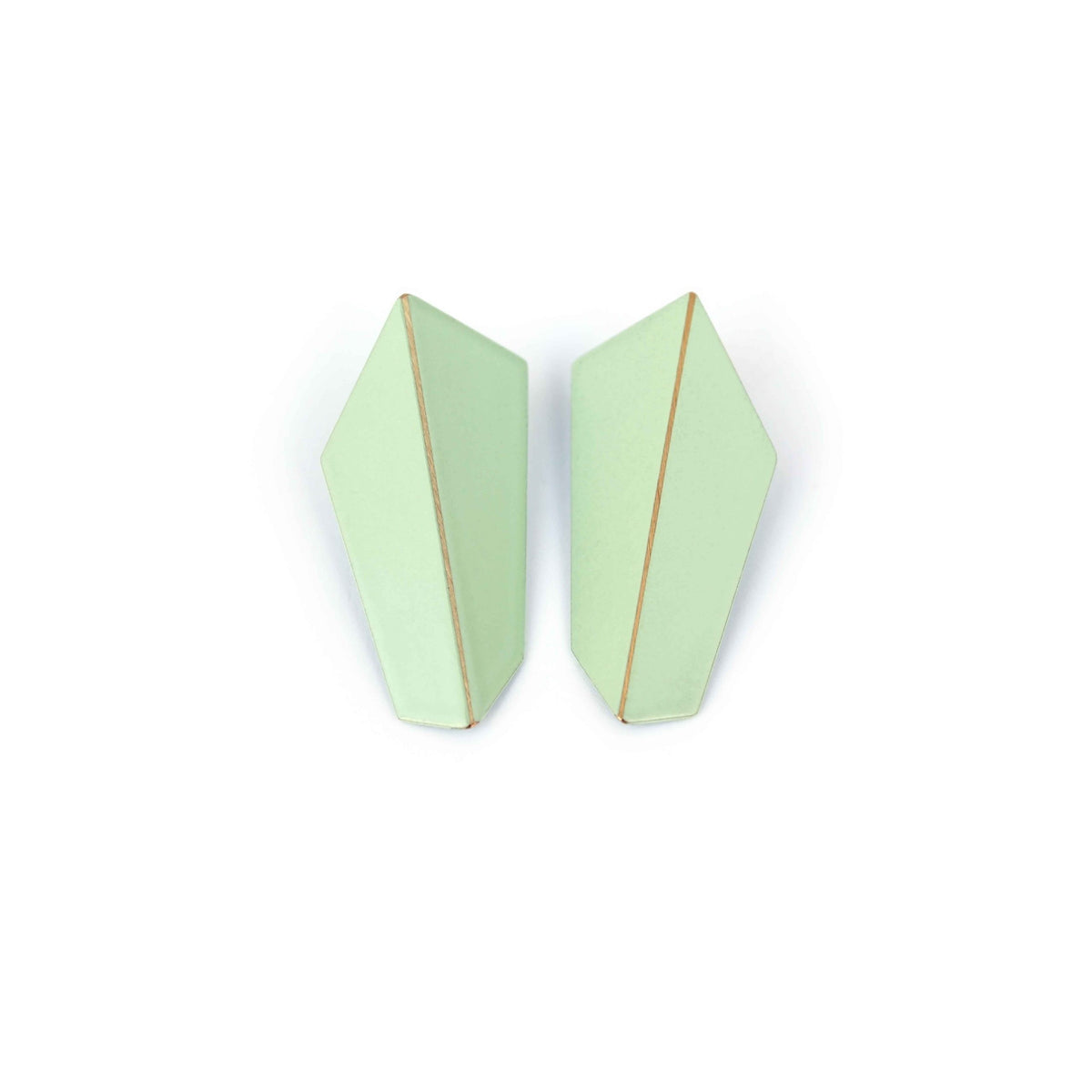 Lisa Kroeber Jewellery FOLDED VERTICAL kõrvarõngad
