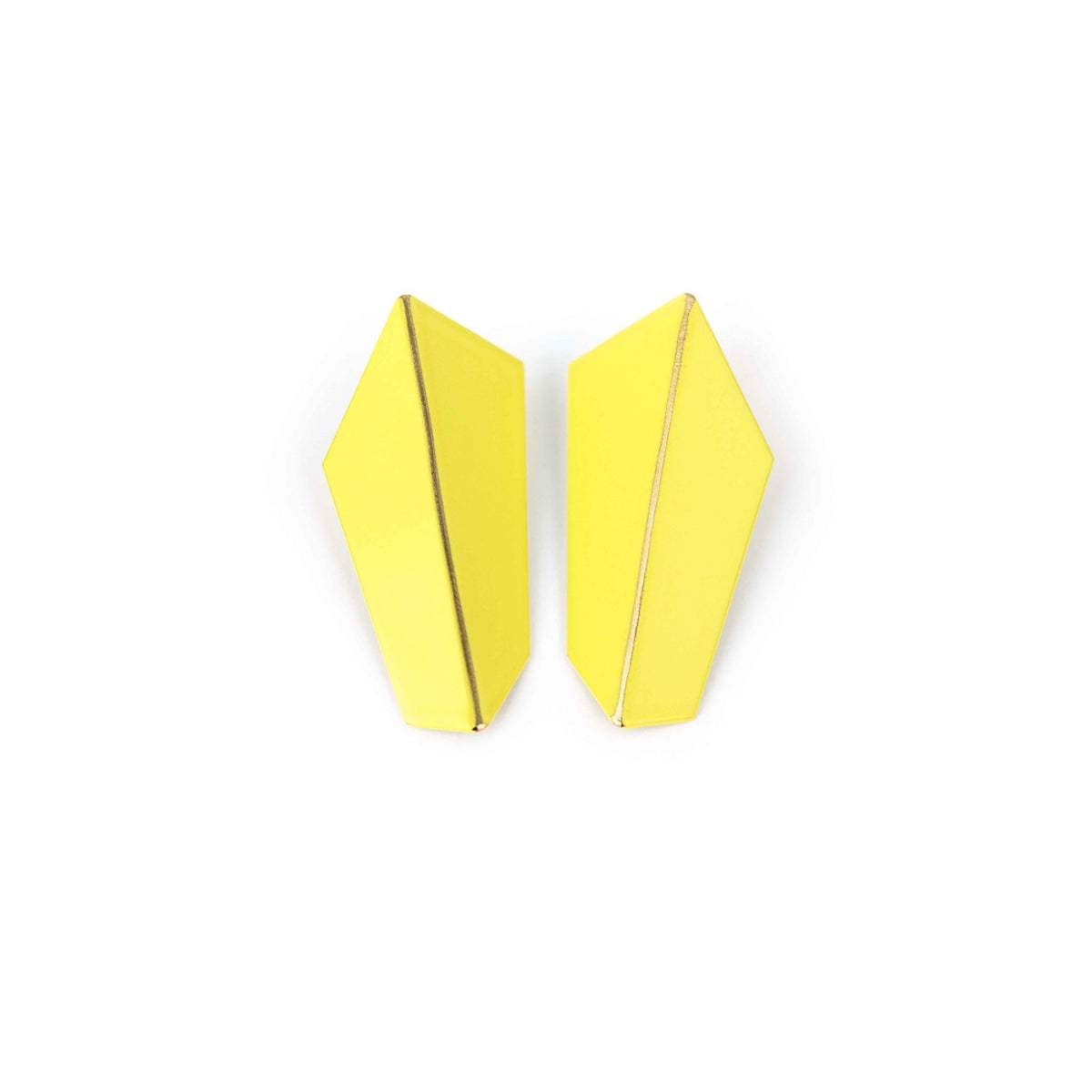 Lisa Kroeber Jewellery FOLDED VERTICAL kõrvarõngad