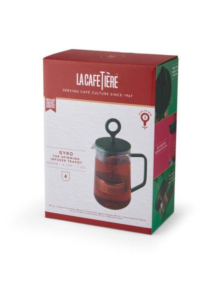 La Cafetière Gyro teekann - Roheline, 1,25 l
