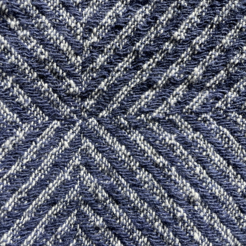 KOOSdisain suur linane rätik - Blue Fishbone