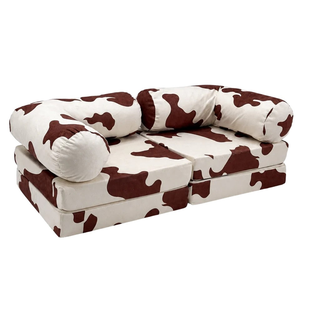 bees&blooms pehme modulaarne laste diivan "HoneyHug" - Lehm