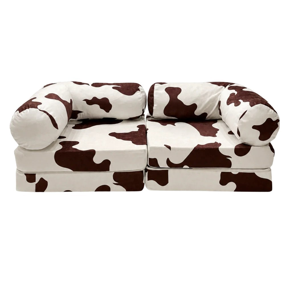 bees&blooms pehme modulaarne laste diivan "HoneyHug" - Lehm