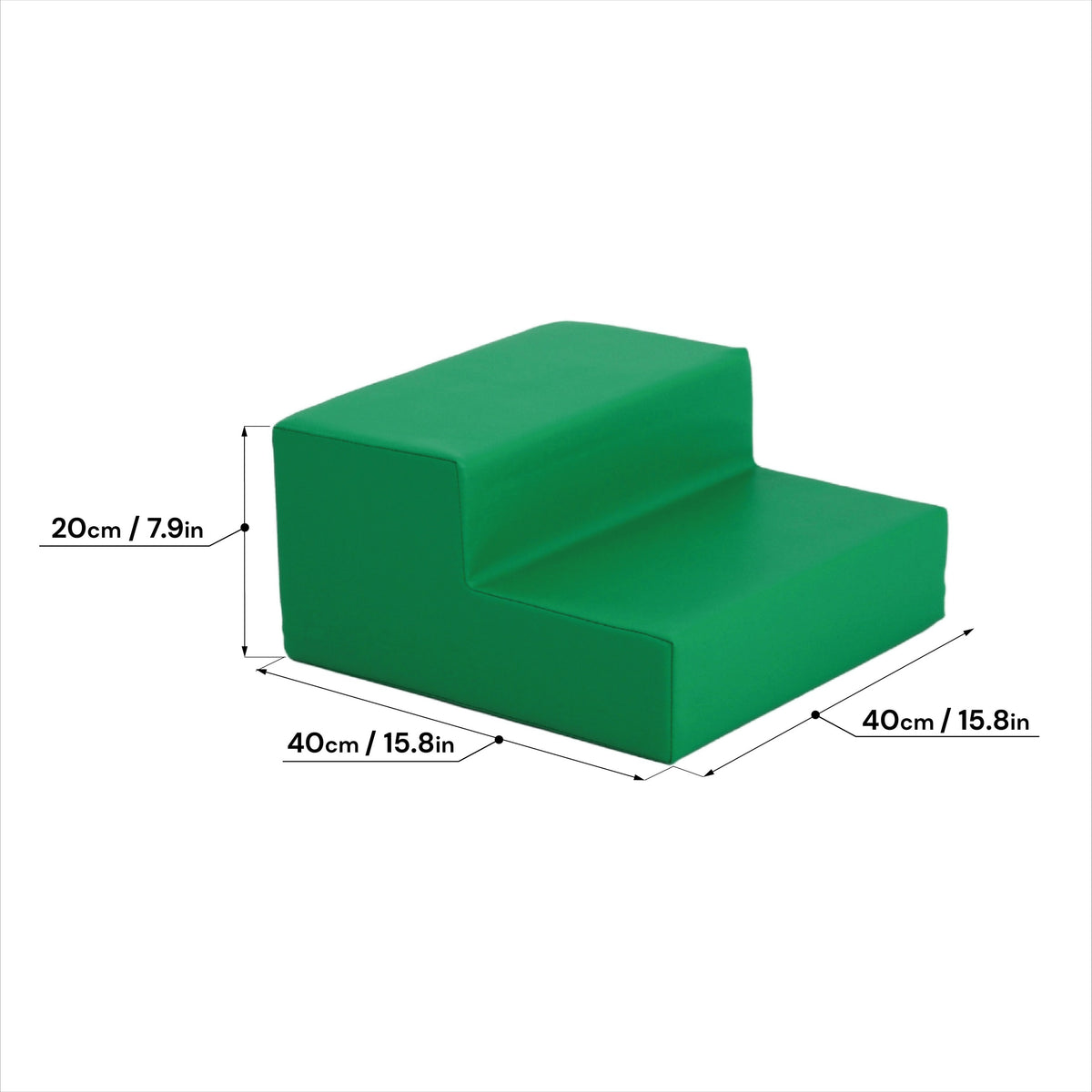 IGLU pehme astmeline mänguklots "Mini Steps" - Roheline