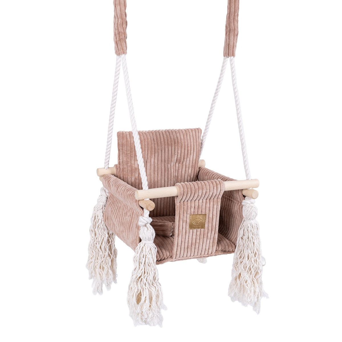 MeowBaby® kandiline beebi toakiik - Puuderroosa