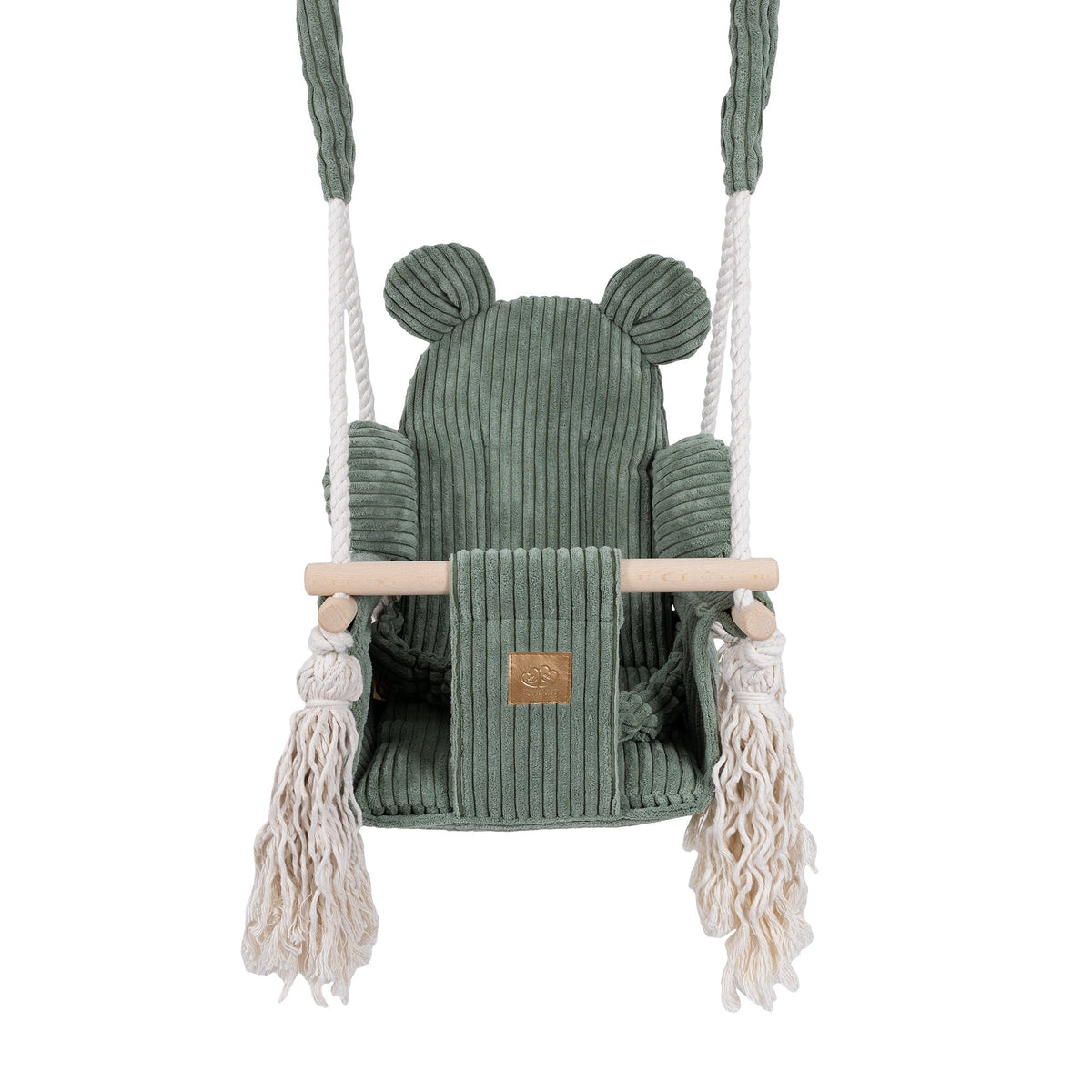 MeowBaby® beebi toakiik Teddy - Oliivroheline