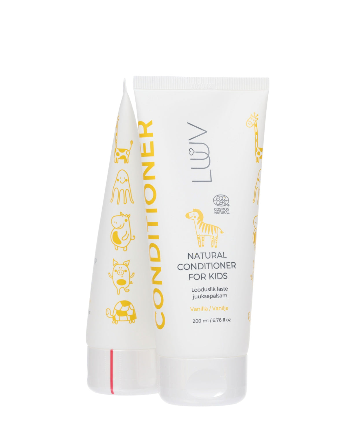 LUUV looduslik laste juuksepalsam vanilliga COSMOS, 200 ml