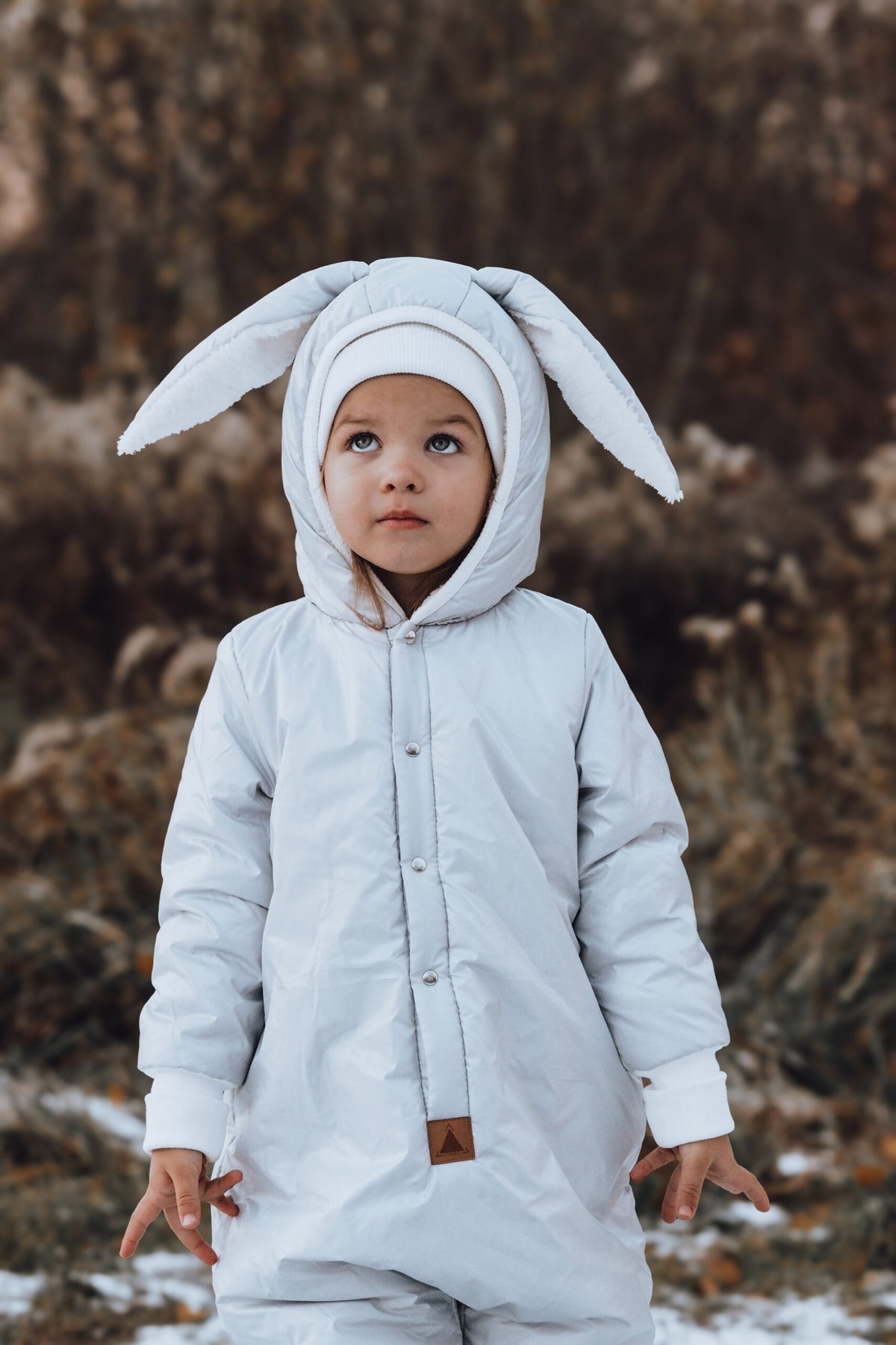 Zezuzulla talvine kombinesoon teddy-voodriga beebidele ja lastele - Rabbit