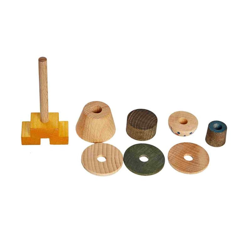 Wooden Story puidust kujundipusle "LALA" - Roheline