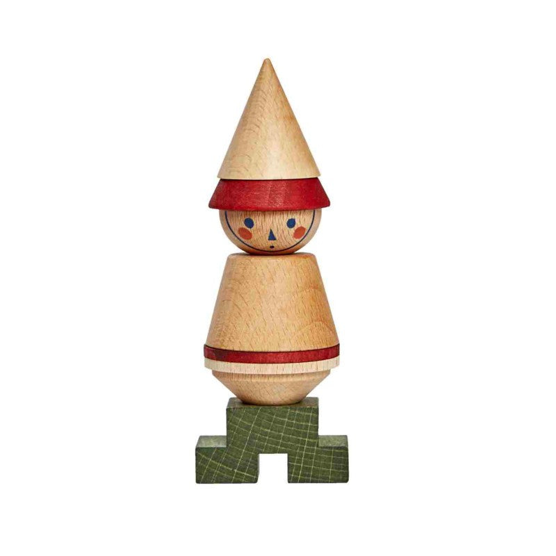 Wooden Story puidust kujundipusle "LALA" - Punane