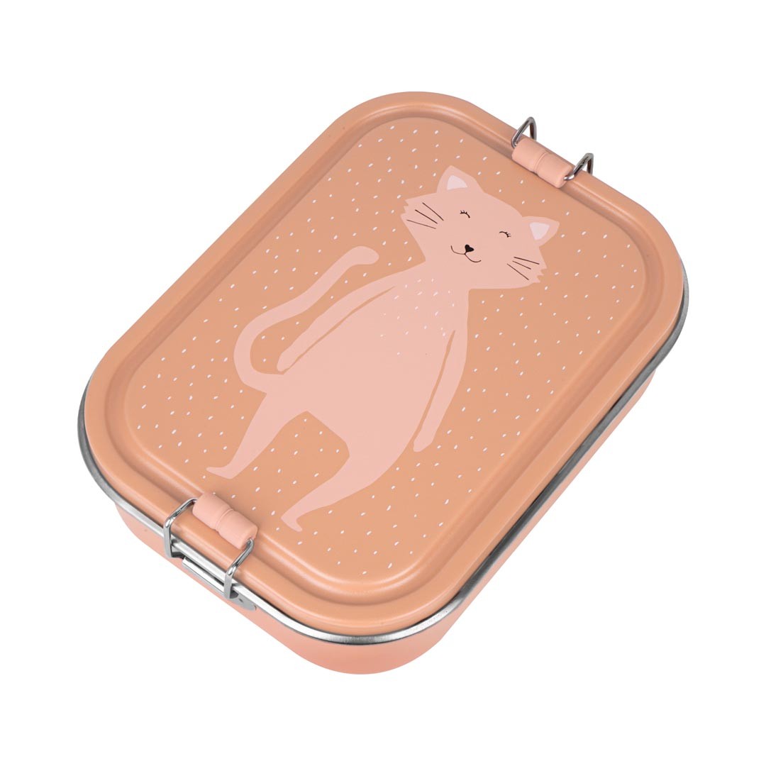Trixie Baby suur roostevabast terasest toidukarp - Mrs Cat